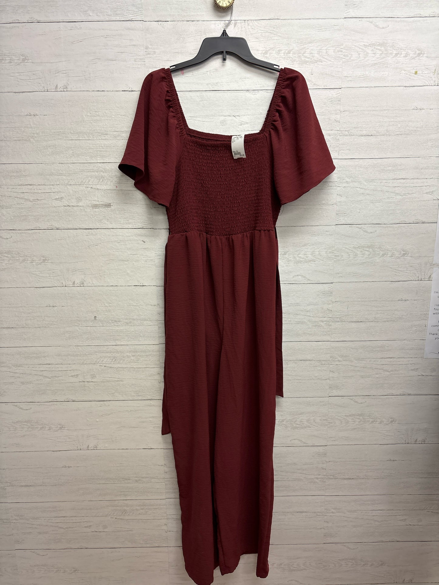 Size XL Maurices Red Rompers