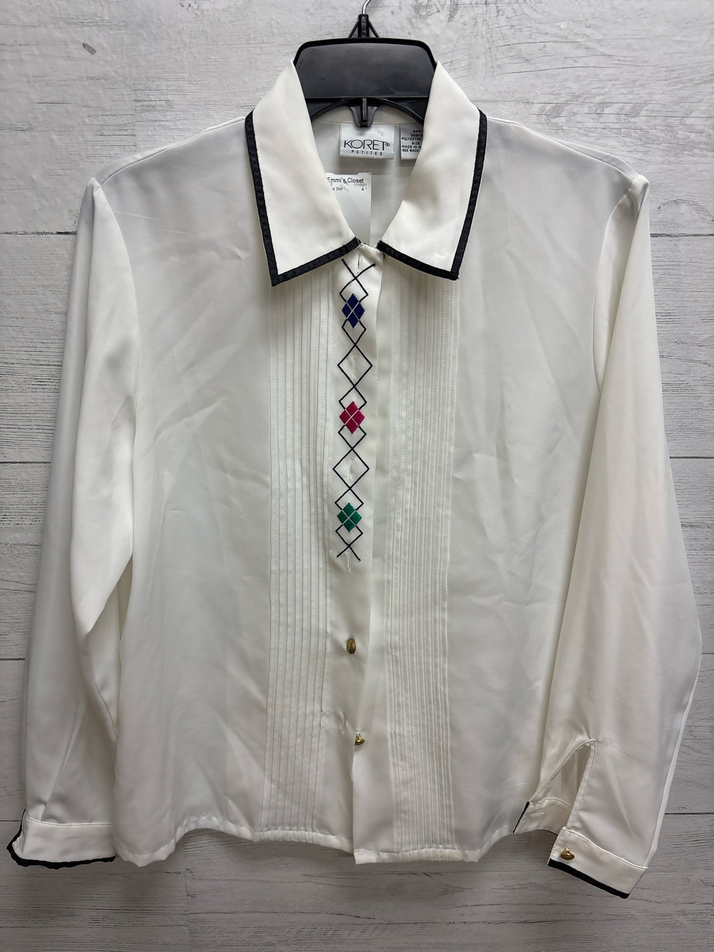 Size 6 Koret White Womens Shirt