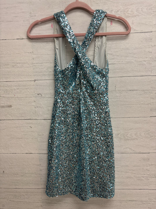 Size XS HELLO MOLLY Blue Gown