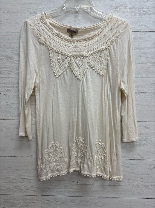 Size M LUCKY BRAND White Womens Shirt