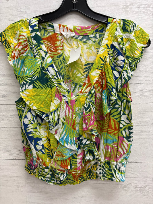 Size M Nicole Miller Green Shirt