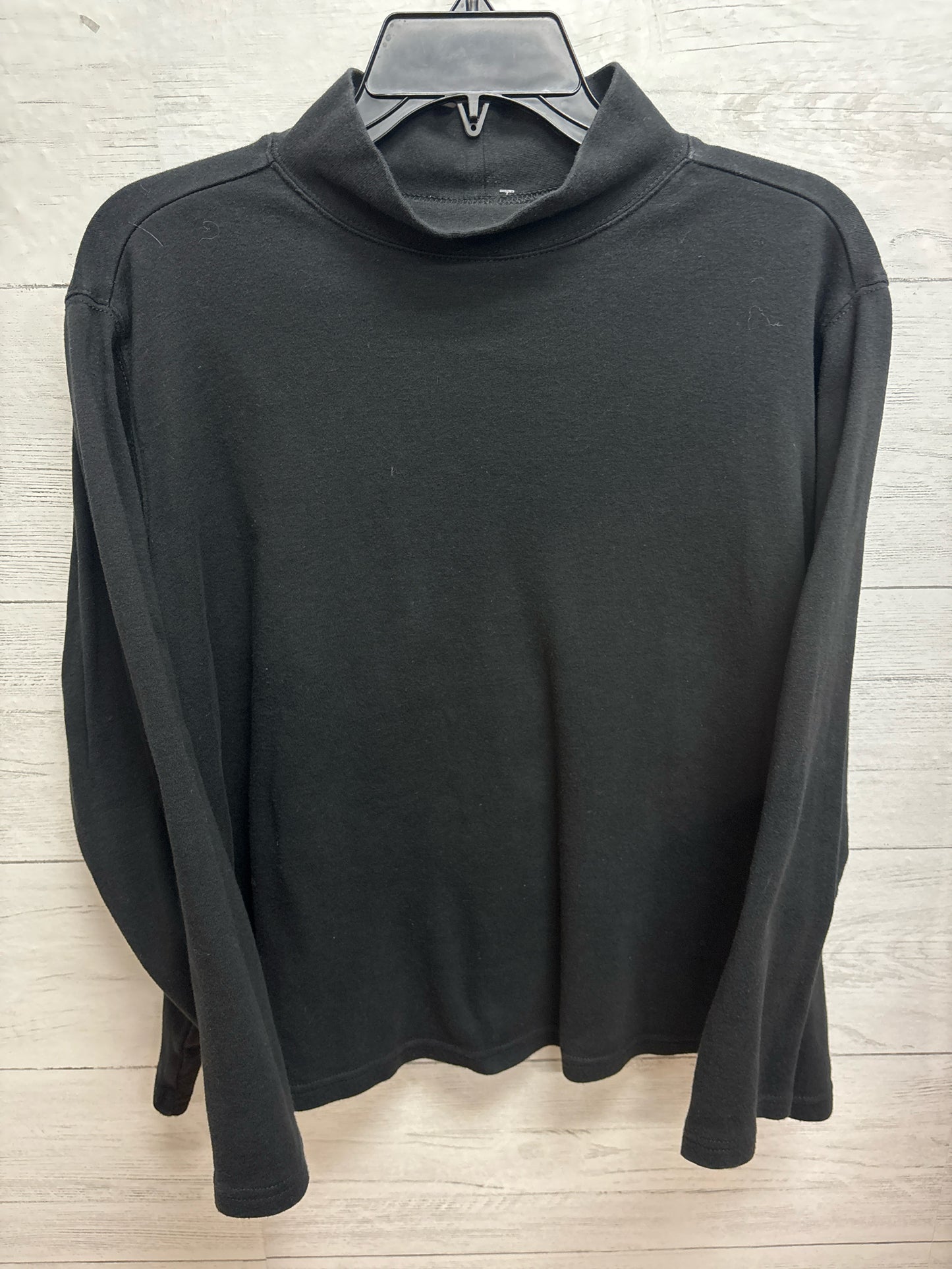 Size 2X Studio Works Black Womens Turtleneck