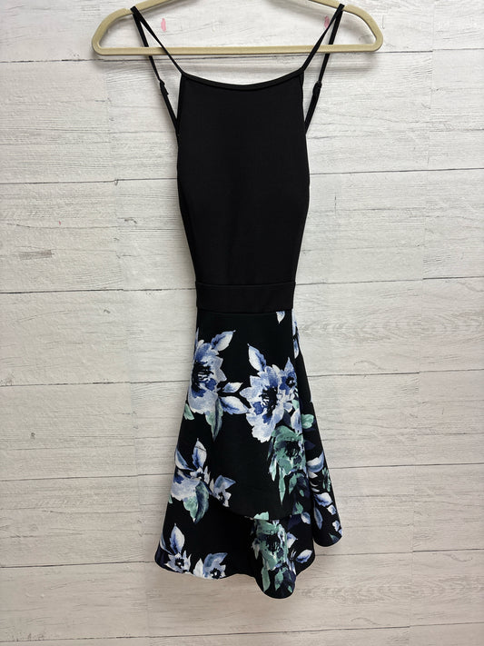 Size 11 Speechless Black/ Purple Gown