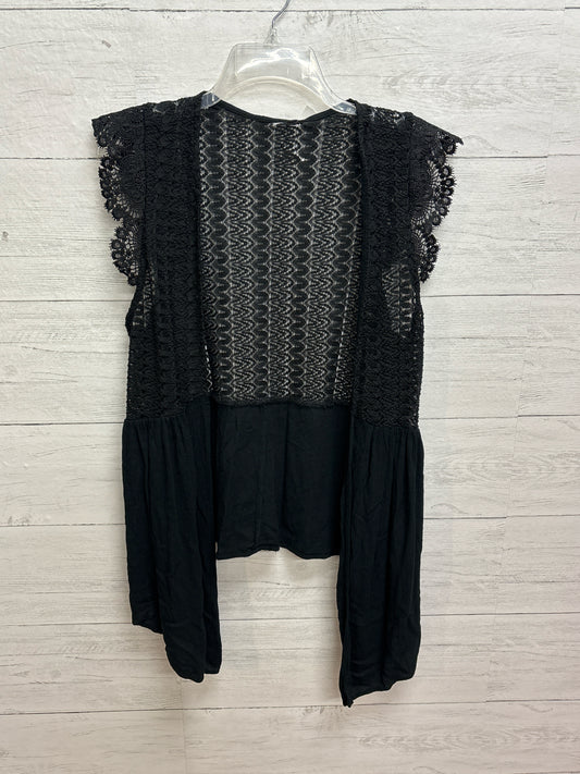 Size XS N/A Black Cardigan
