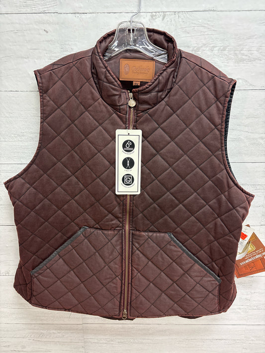 Size XL OUTBACK Brown Womens Vest