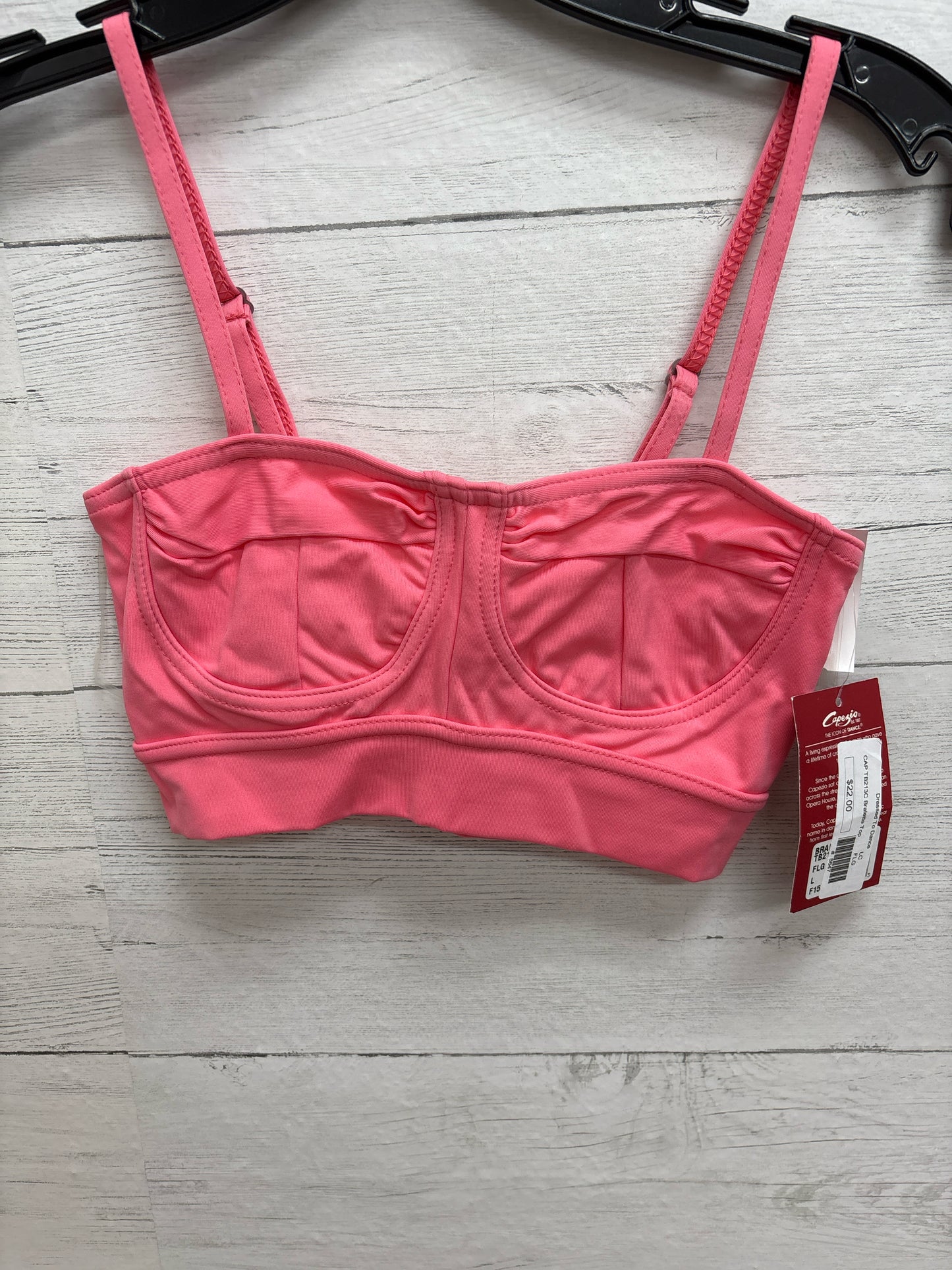 Size L Capezio Pink Tank Top