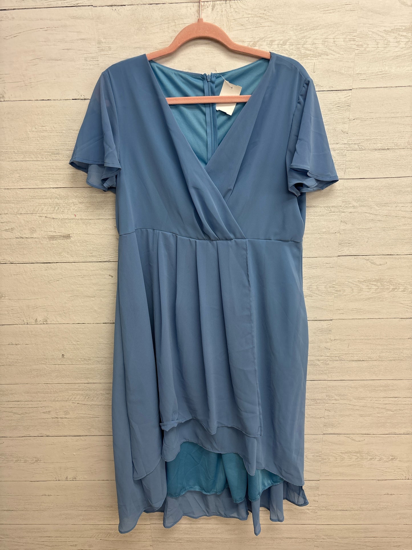 Size 18 N/A Blue Dress