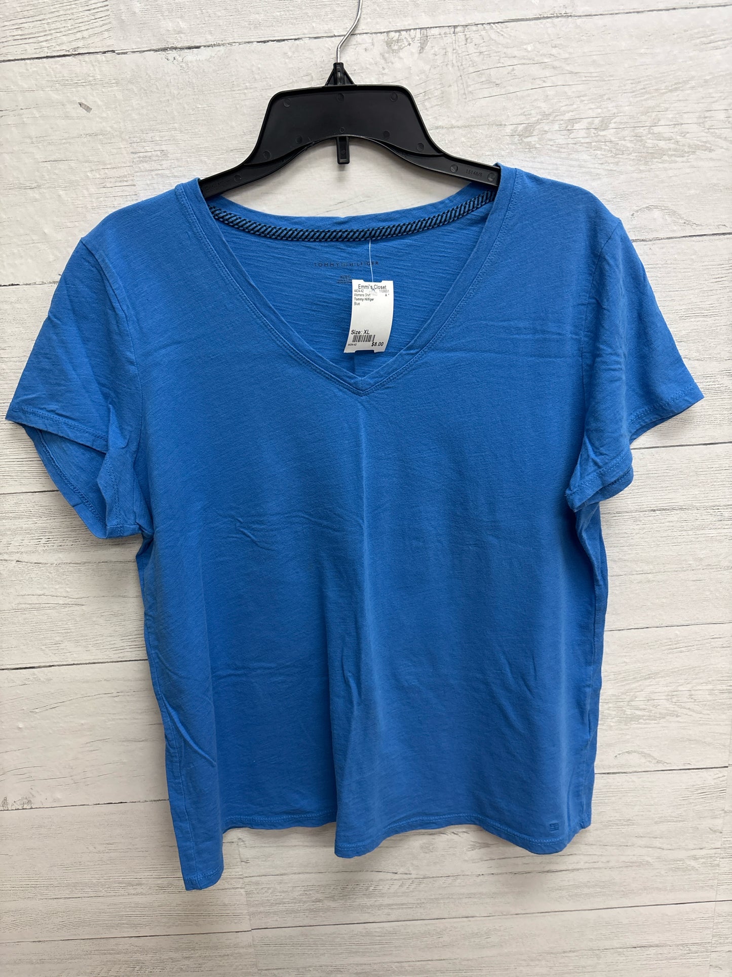 Size XL Tommy Hilfiger Blue Womens Shirt