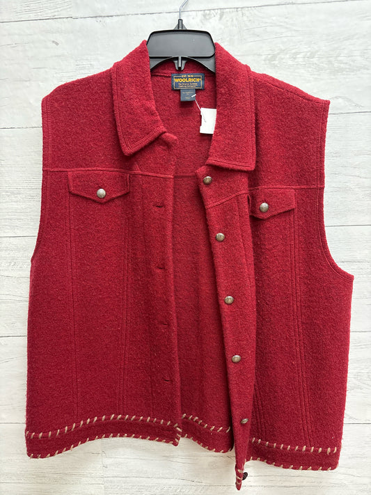 Size XL Woolrich Red Vest