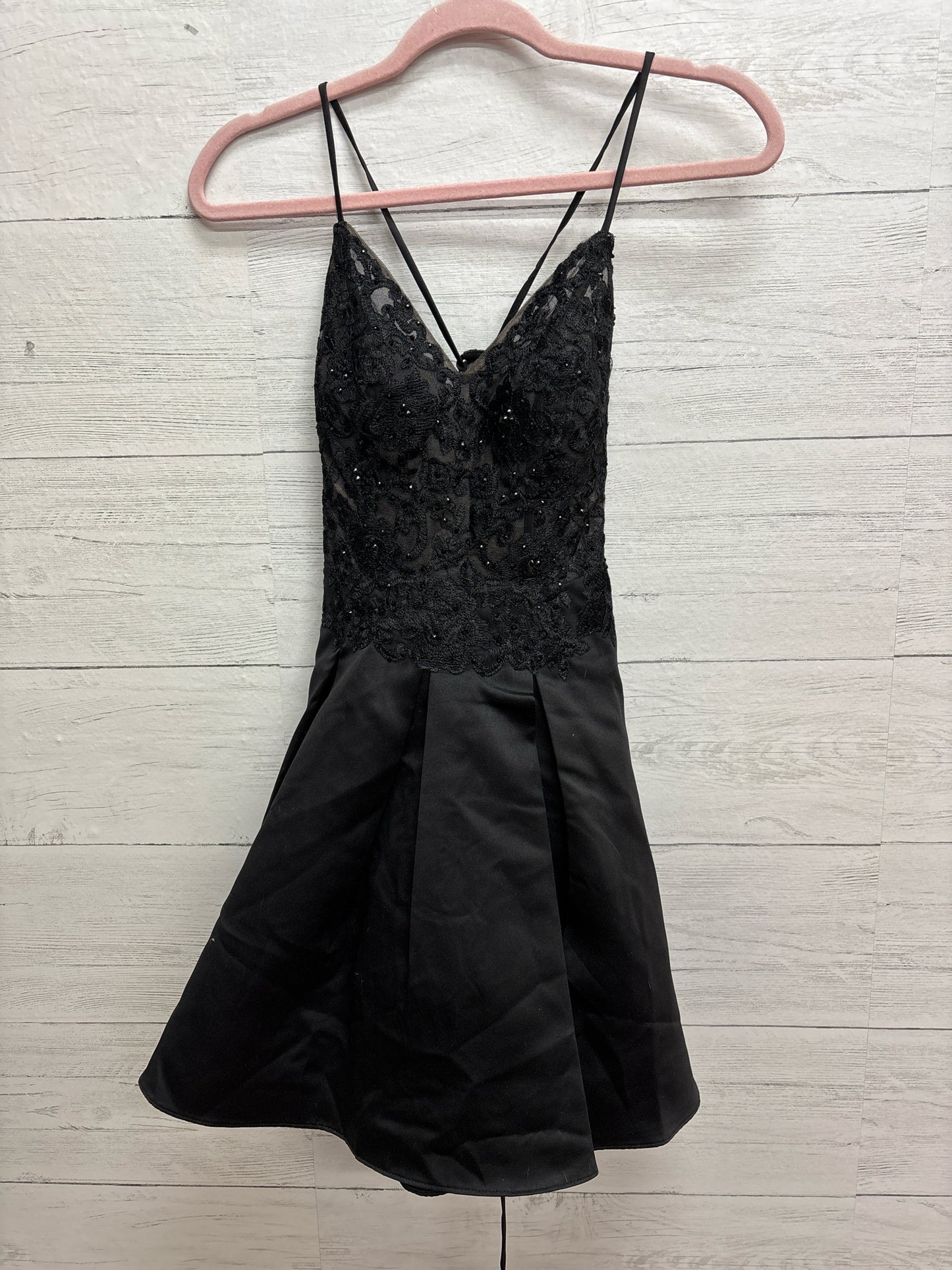 Size 3 Blondie and Me Black Gown