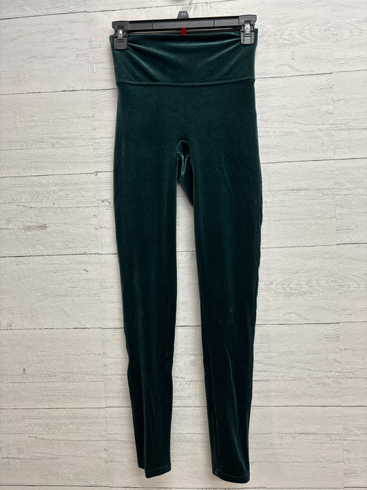 Size S Spanx Green Leggings