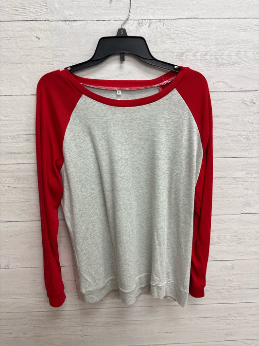 Size XL N/A Grey/Red Womens Shirt