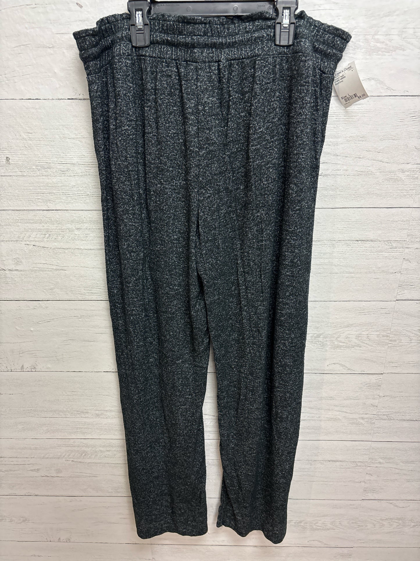 Size L STARS ABOVE Black/Grey Womens Pants