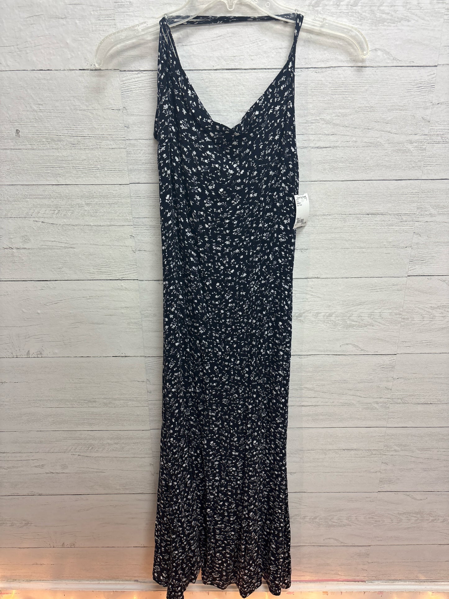 Size L AEMI&CO Navy Dress