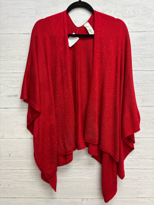 Size One Size Simply Noelle Red Womens Cardigan