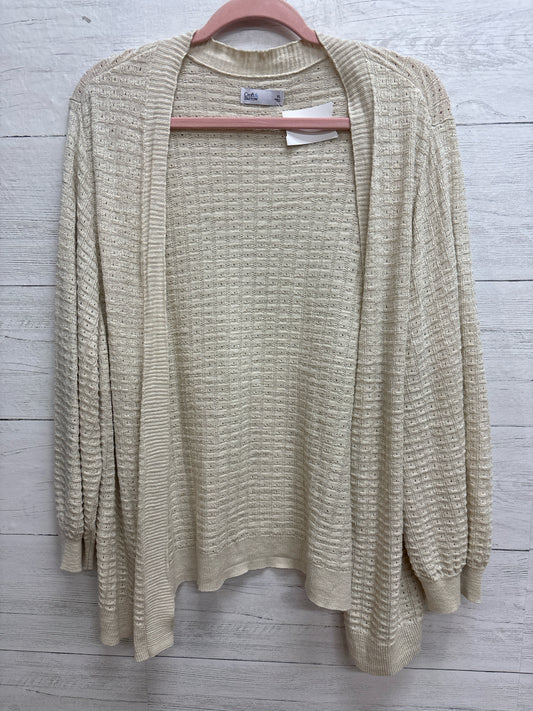 Size XL Croft & Barrow Cream Womens Cardigan