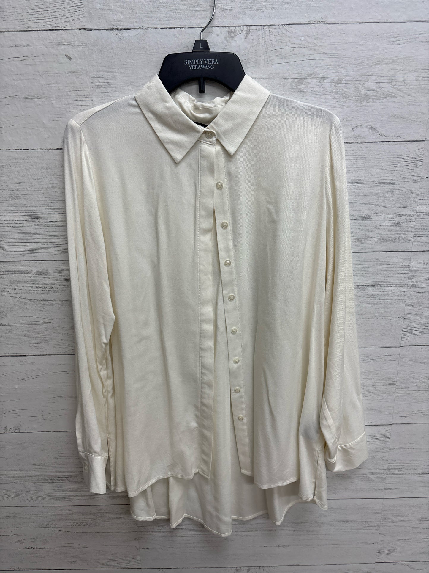 Size M zac & Rachel White Womens Shirt