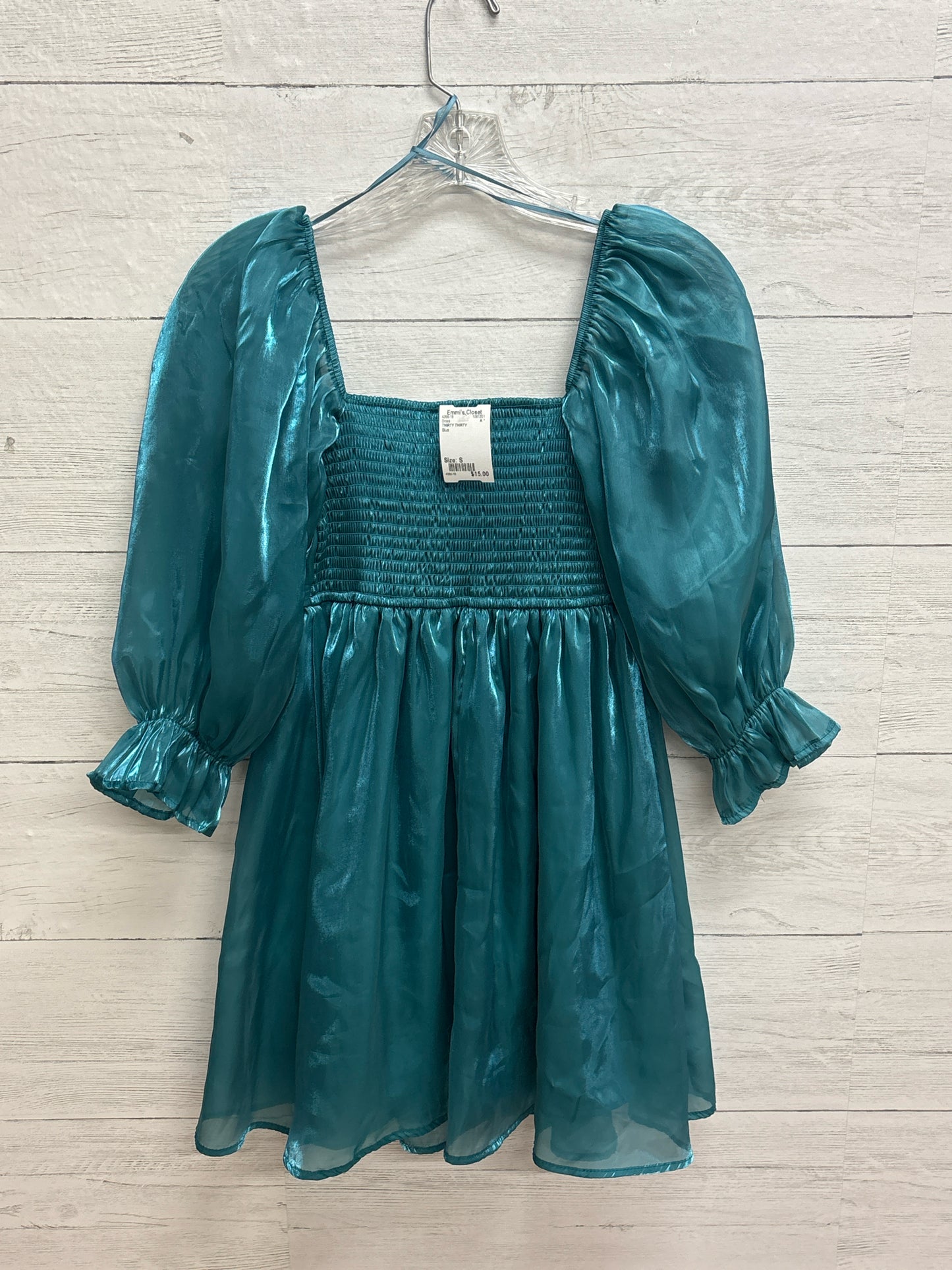 Size S THIRTY THIRTY Blue Dress