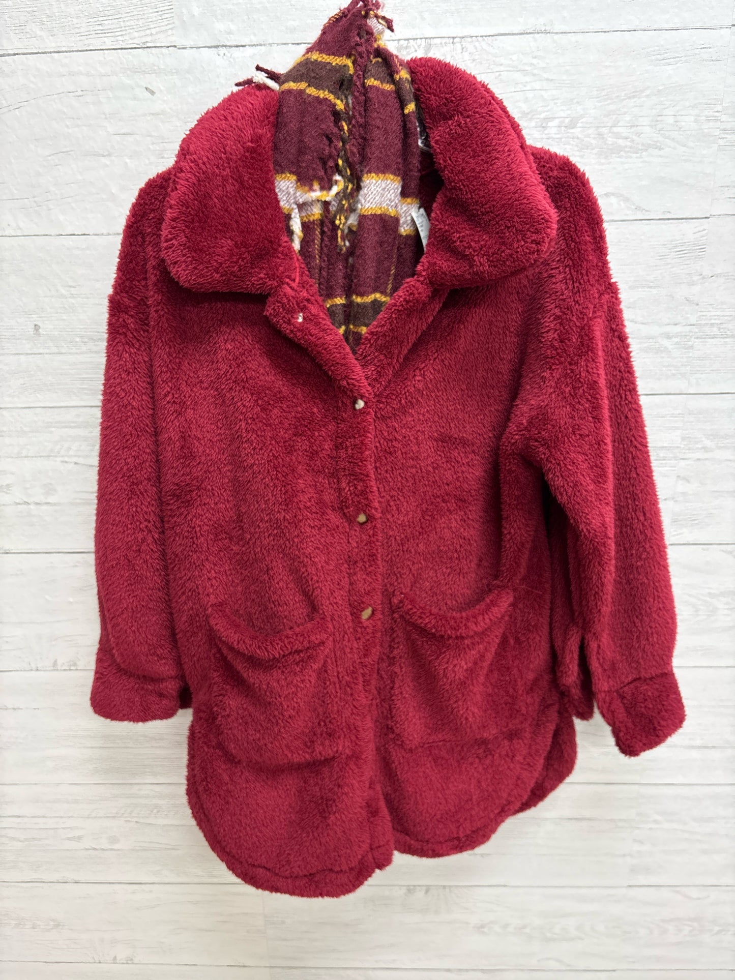 Size M BE CHIMEE maroon Womens Jacket