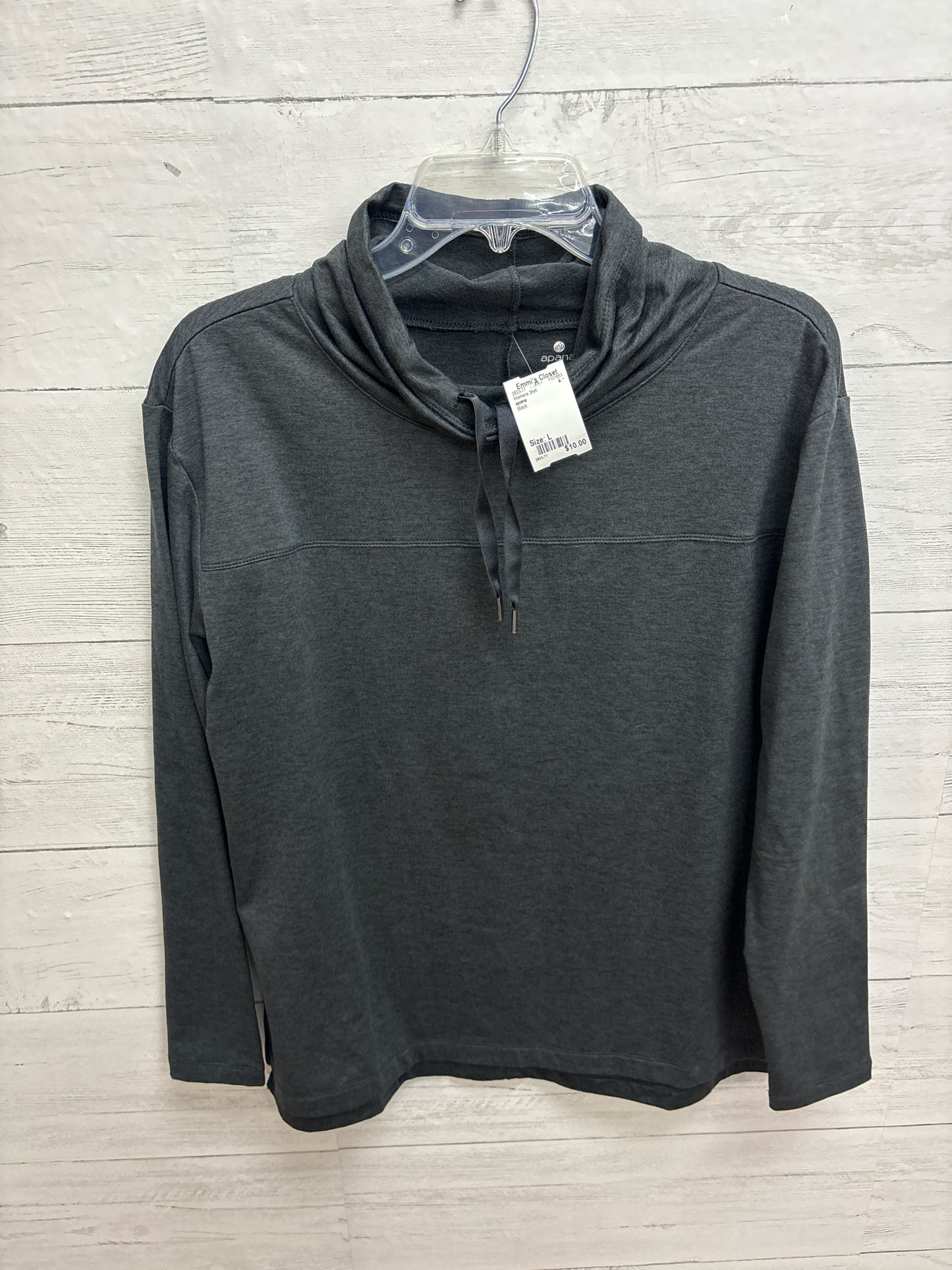 Size L apana Black Womens Shirt