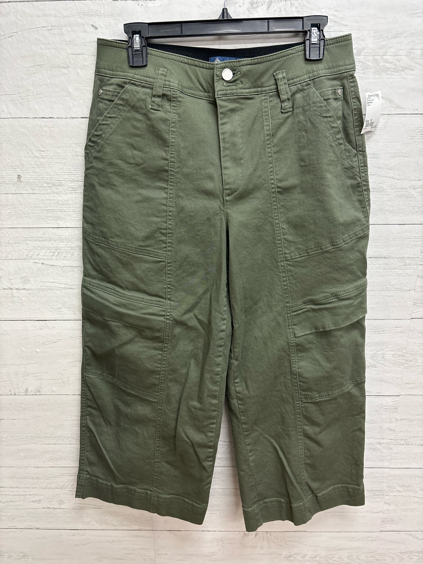 Size 10 Democracy Green Womens Jeans