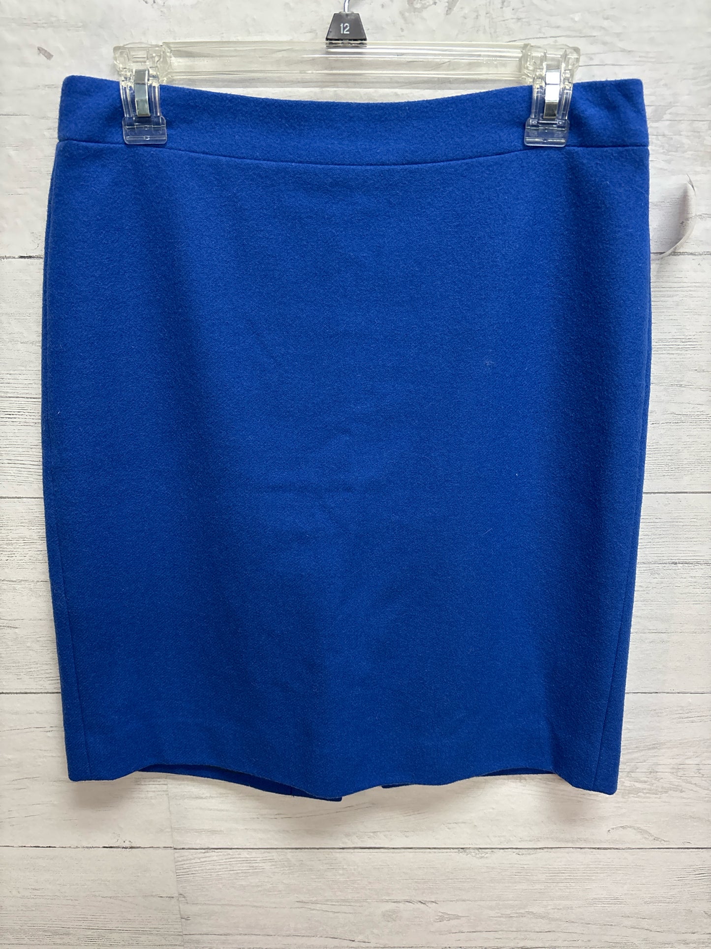 Size 6 j.crew Blue Skirt