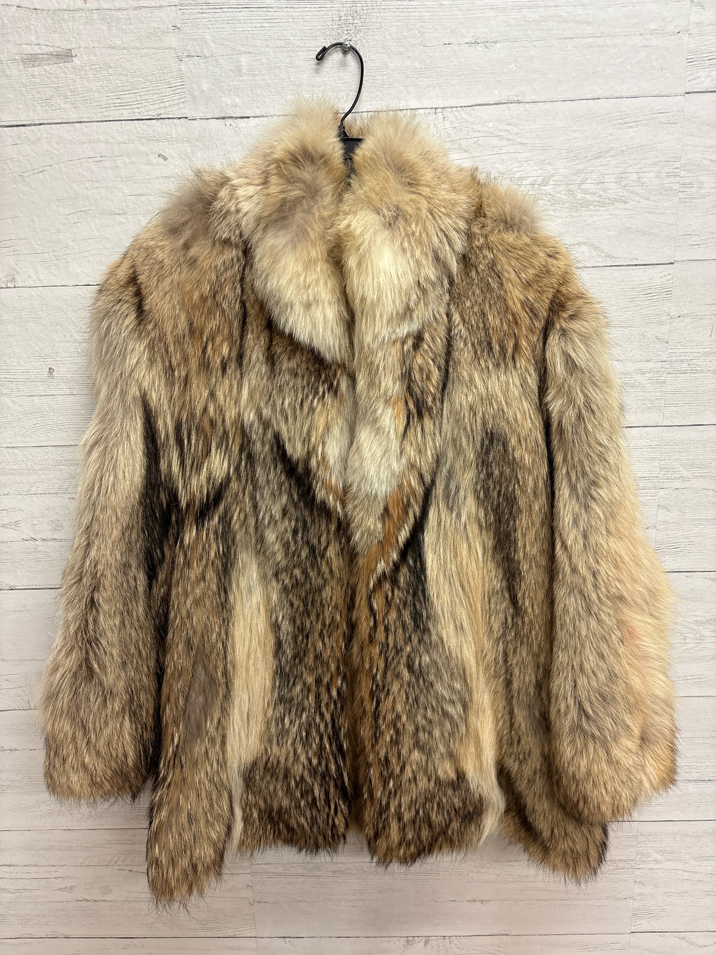 Size M SCHLAMPPS Brown/cream Fur