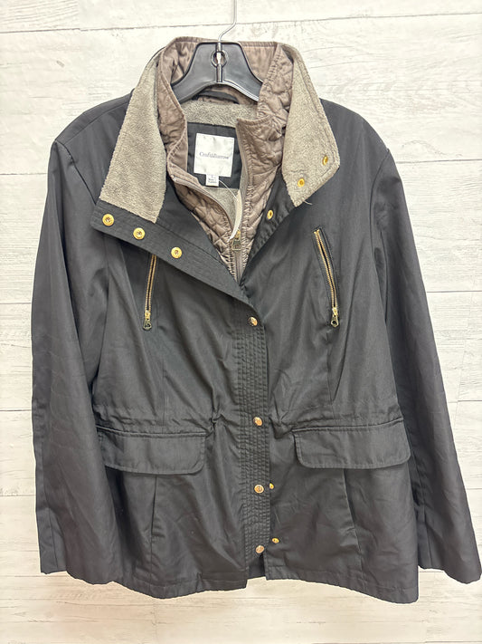Size L Croft & Barrow Black Womens Jacket