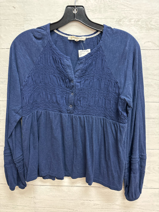 Size S Rewind Blue Womens Shirt