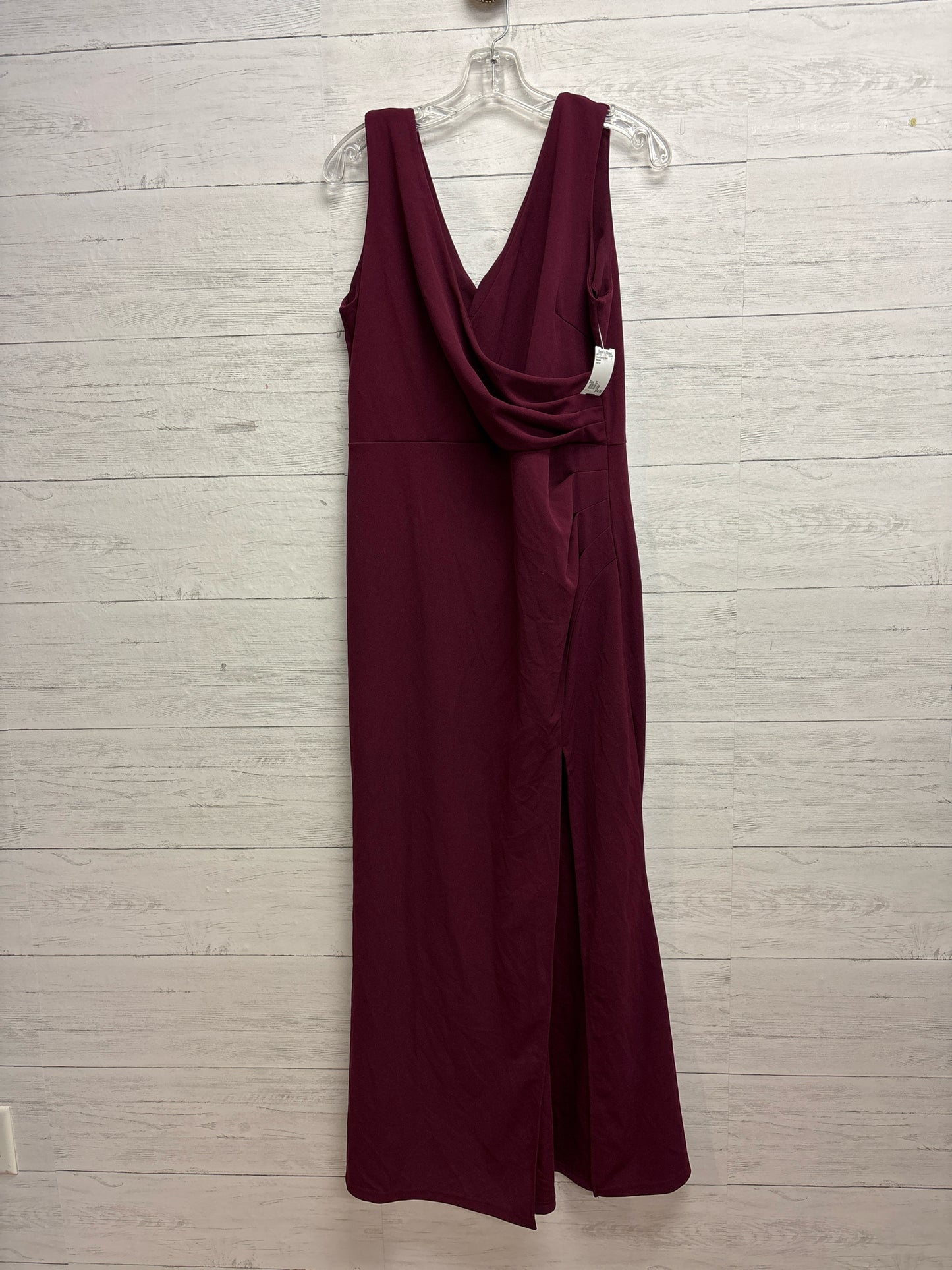 Size XL Woosea maroon Gown/Evening Wear