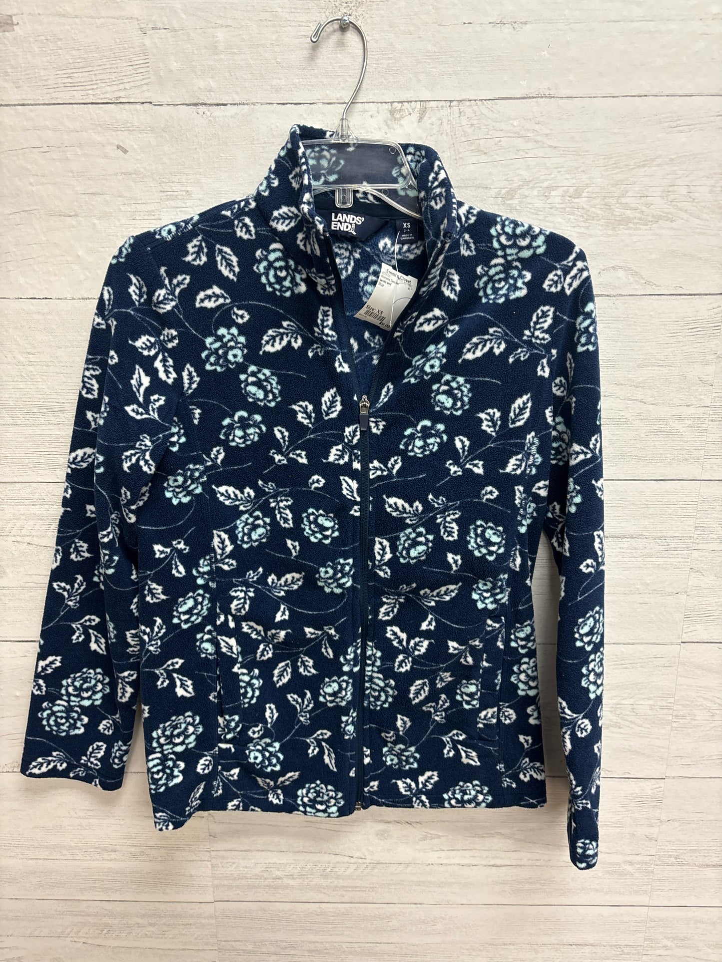 Size XS lands end Blue Womens Sweater