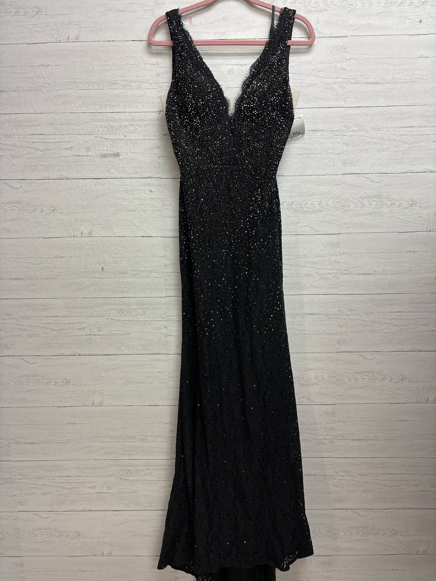 Size 8 N/A Black Gown