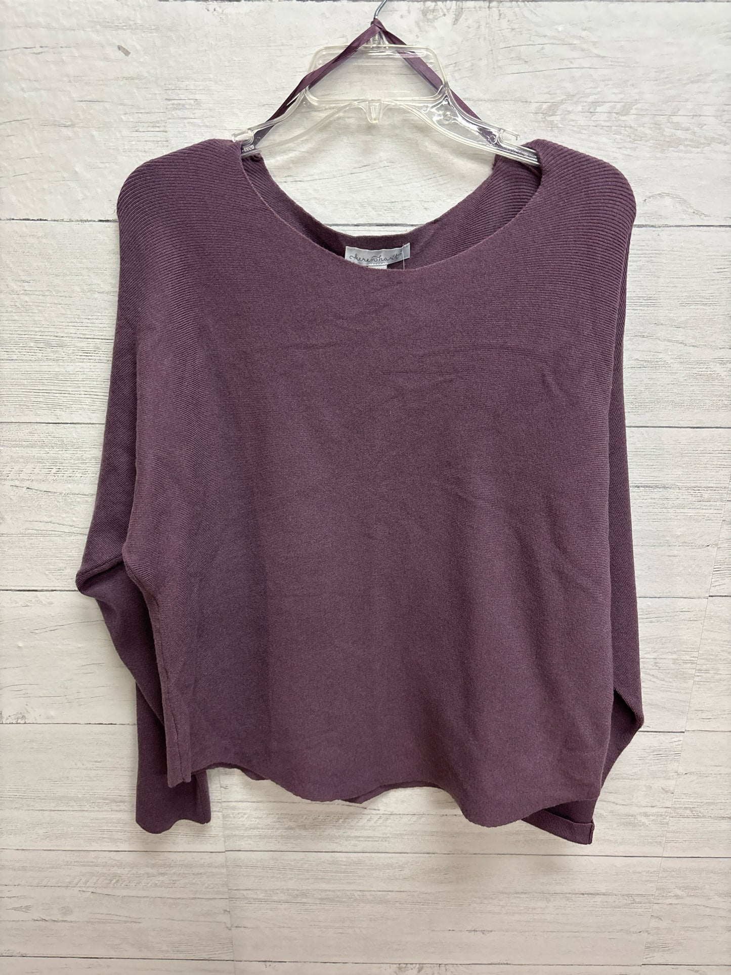 Size L Karen Hart Purple Womens Sweatshirt