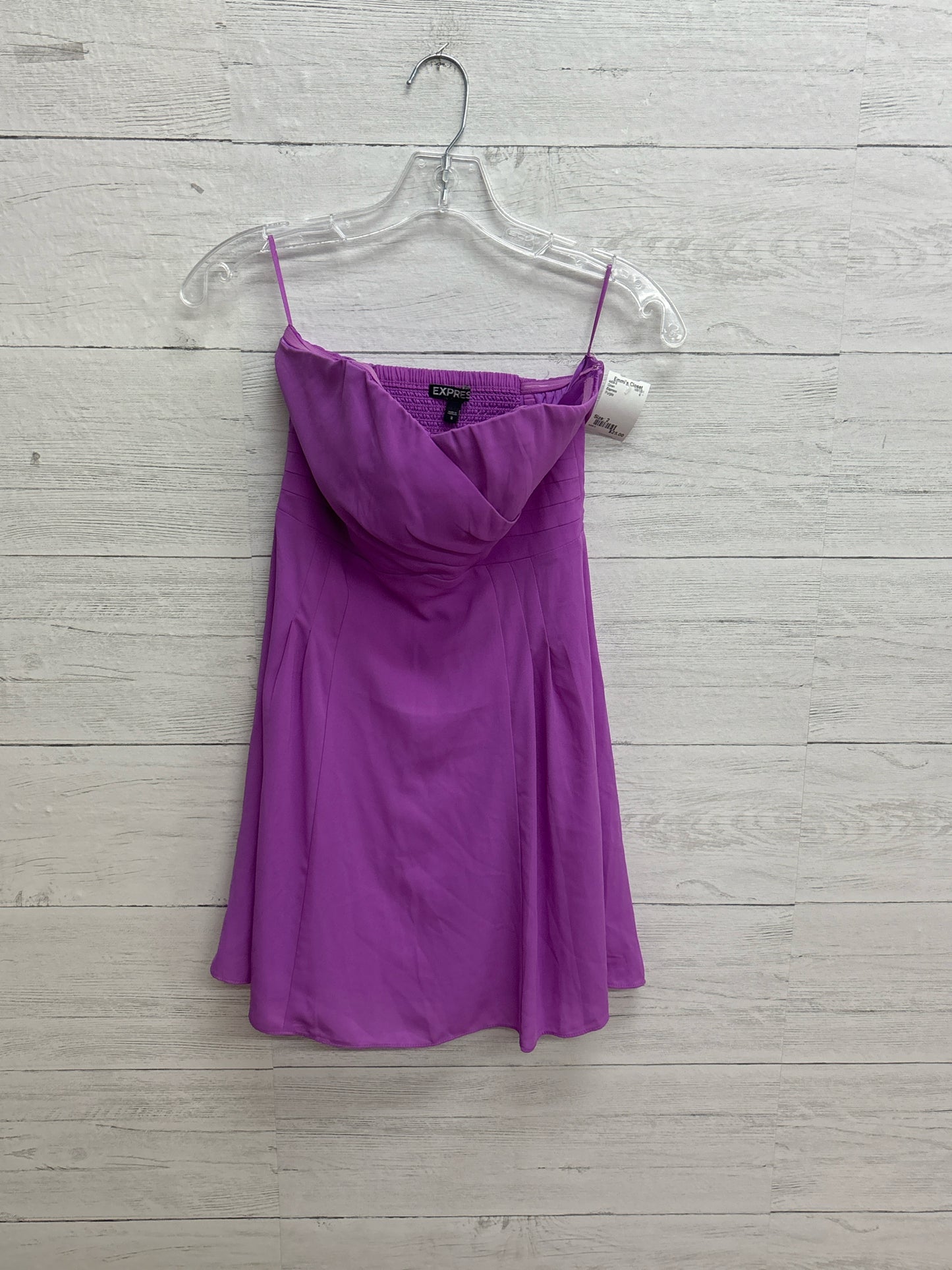 Size 2 Express Purple Gown
