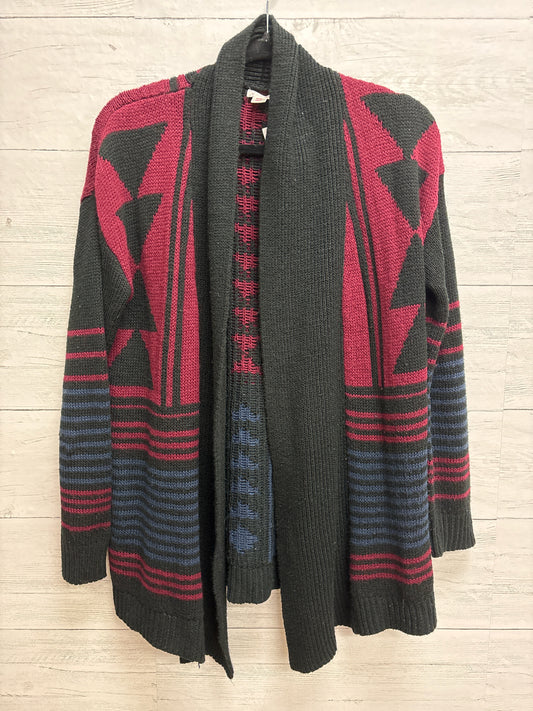 Size M Xhilaration Black/Blue Womens Cardigan