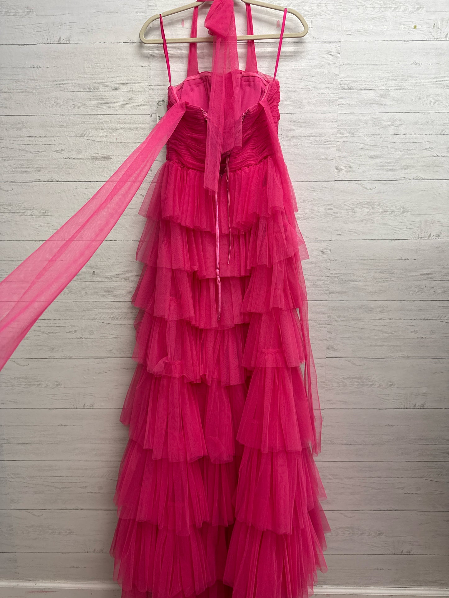 Size 6 Couture collection Pink Gown