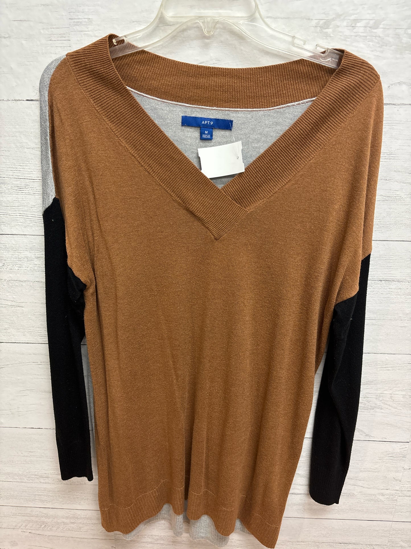 Size M APT9 Brown Womens Shirt