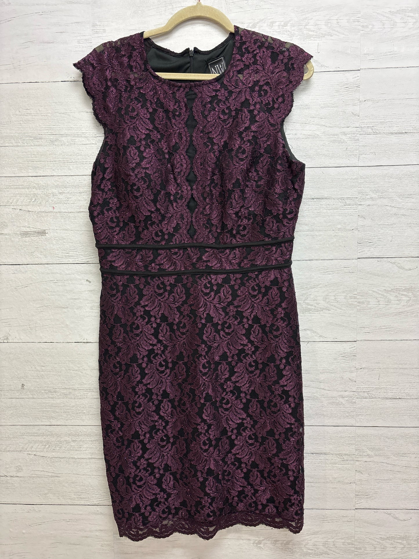 Size 14 Night Way Purple Gown