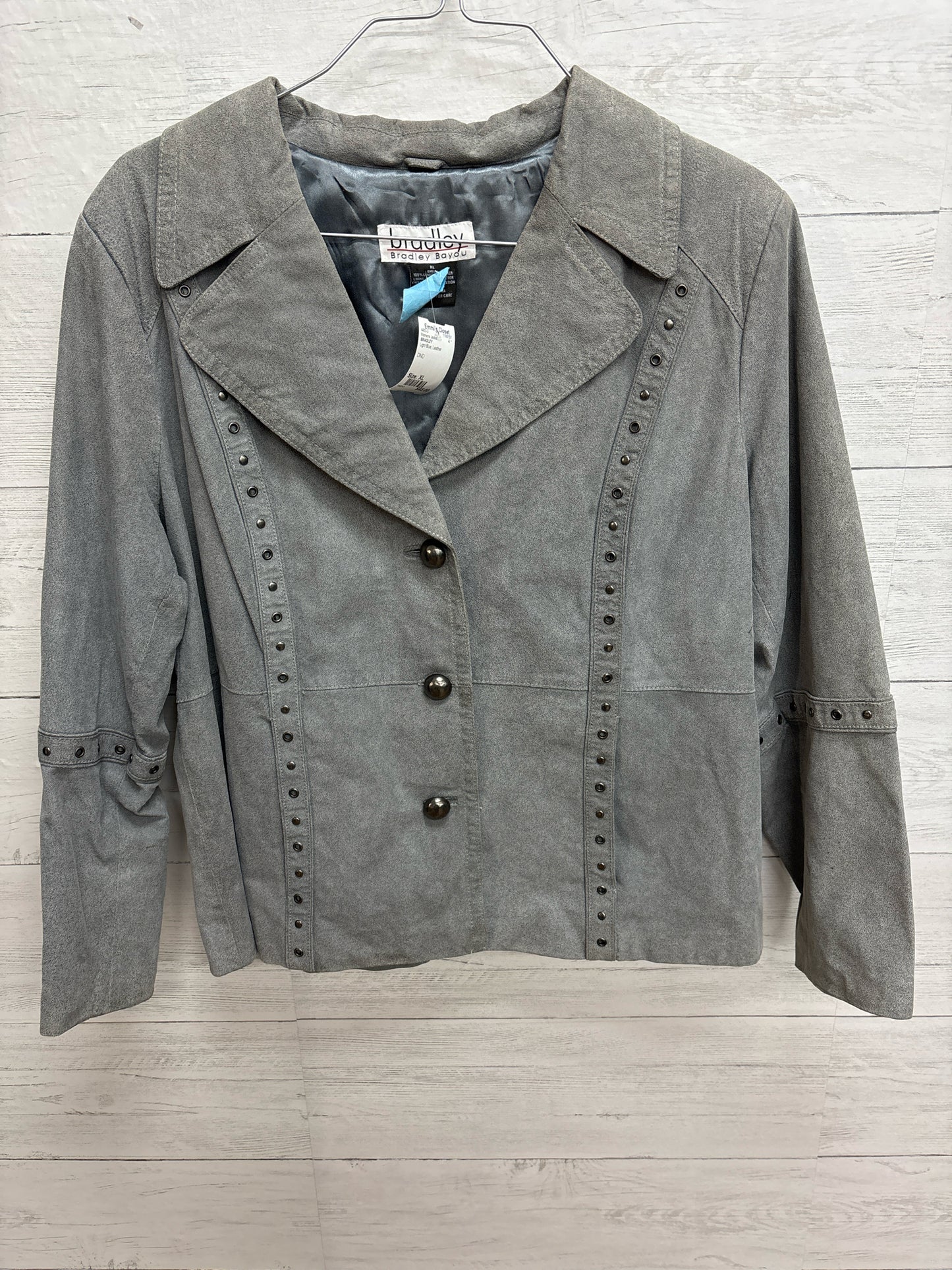 Size XL BRADLEY Light Blue Womens Jacket