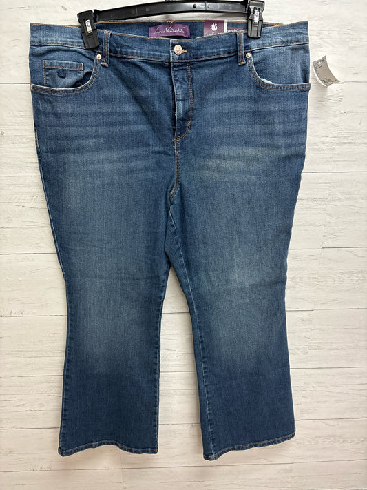 Size 20 Gloria Vanderbilt Denim Womens Jeans
