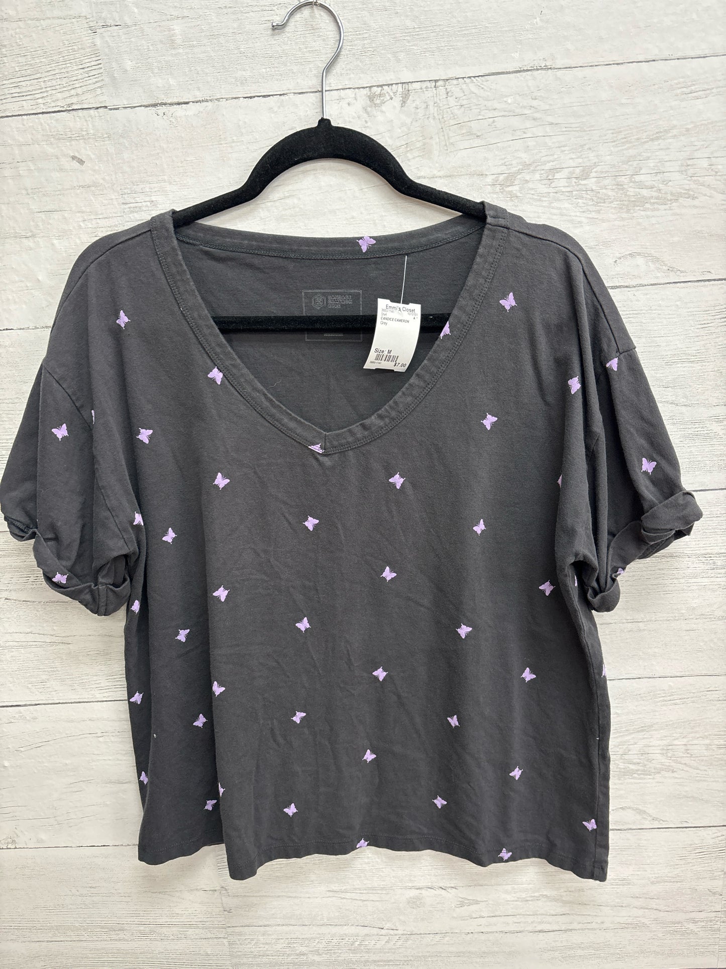Size M CANDICE CAMERON Grey Shirt