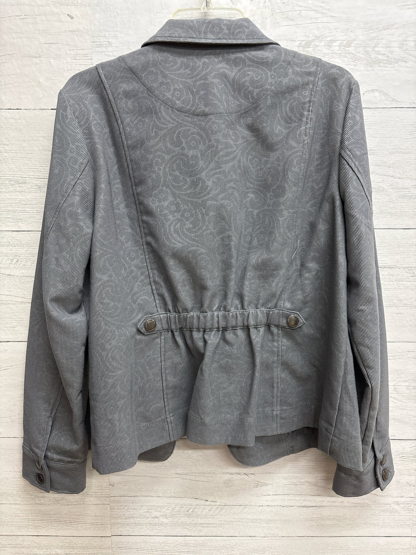 Size L Christopher & Banks Grey Womens Jacket