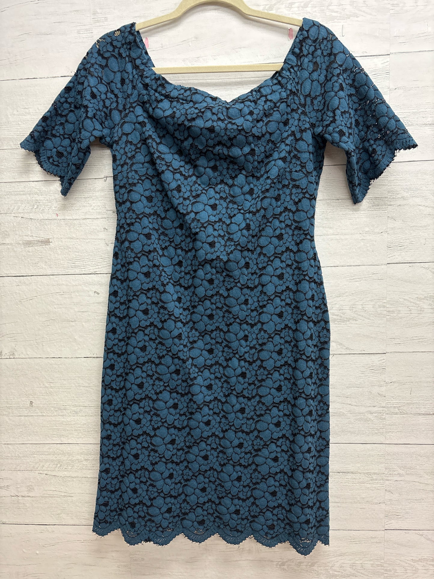 Size 12 Lark & Ro blue/black Dress