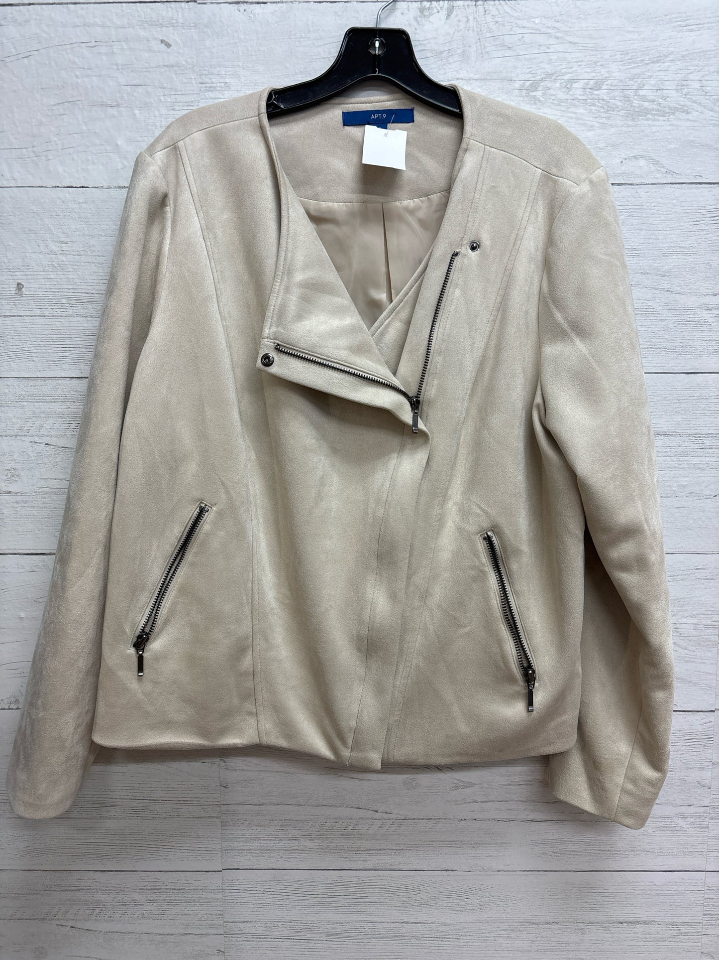 Size XXL Apt. 9 Tan Jacket (Outdoor)