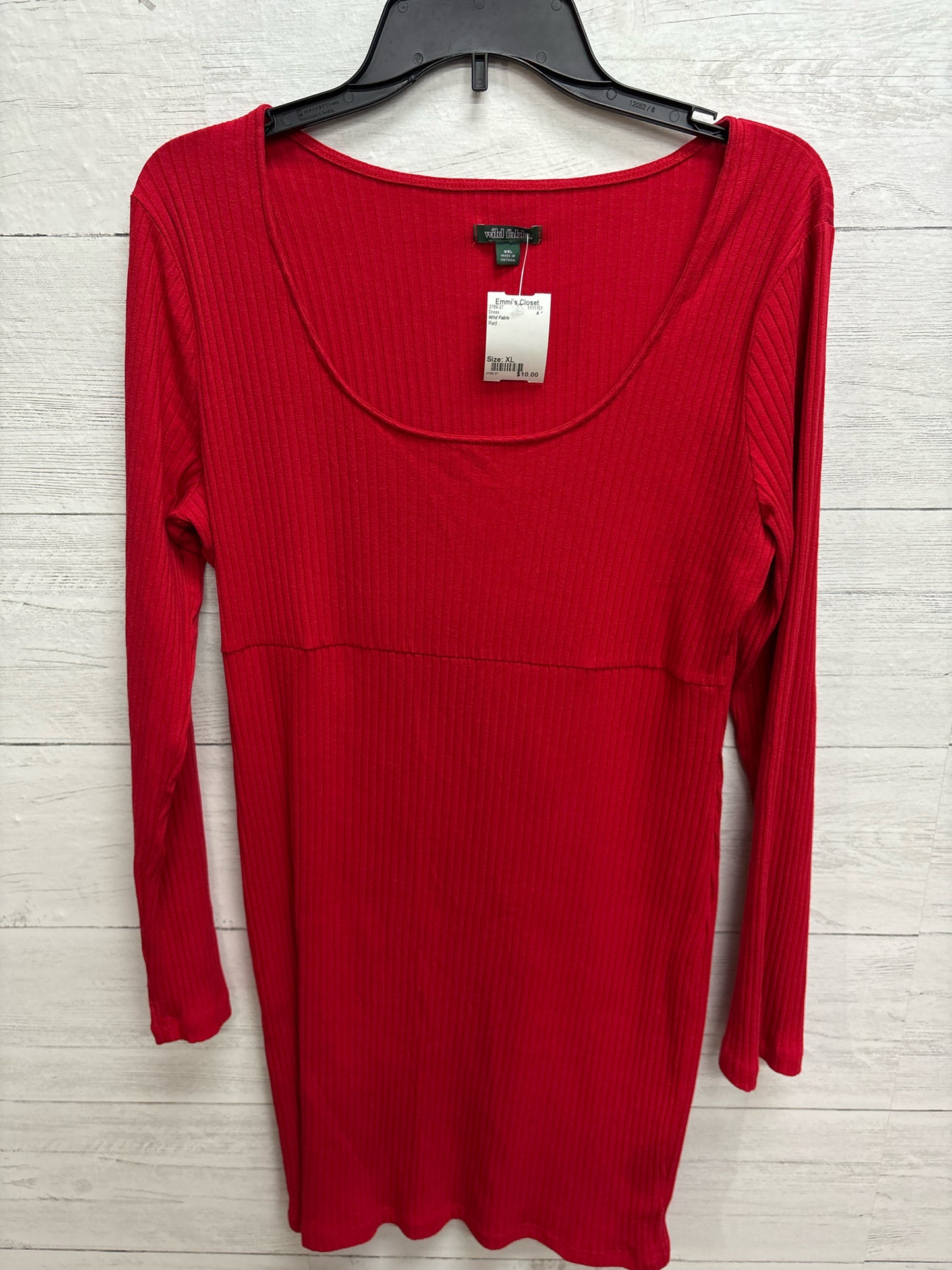 Size XL Wild Fable Red Dress