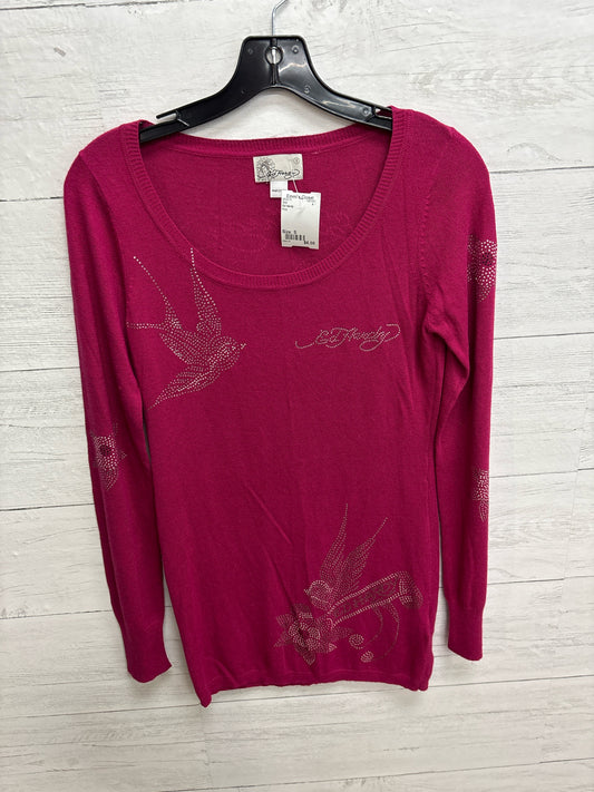Size S Ed Hardy Pink Shirt