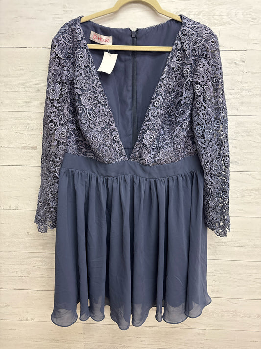 Size 2X JJ's House Blue Gown