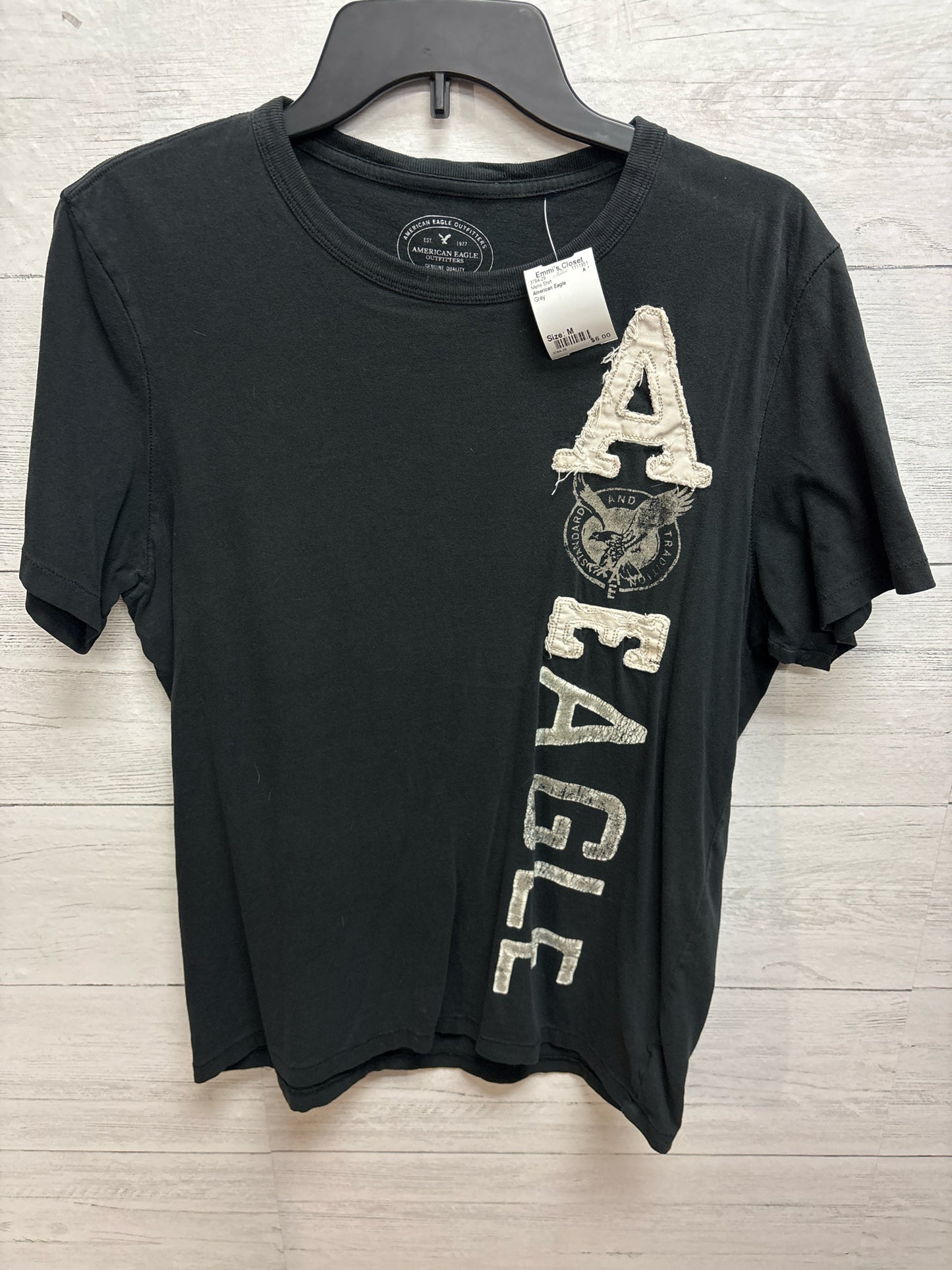 Size M American Eagle Grey Mens Shirt