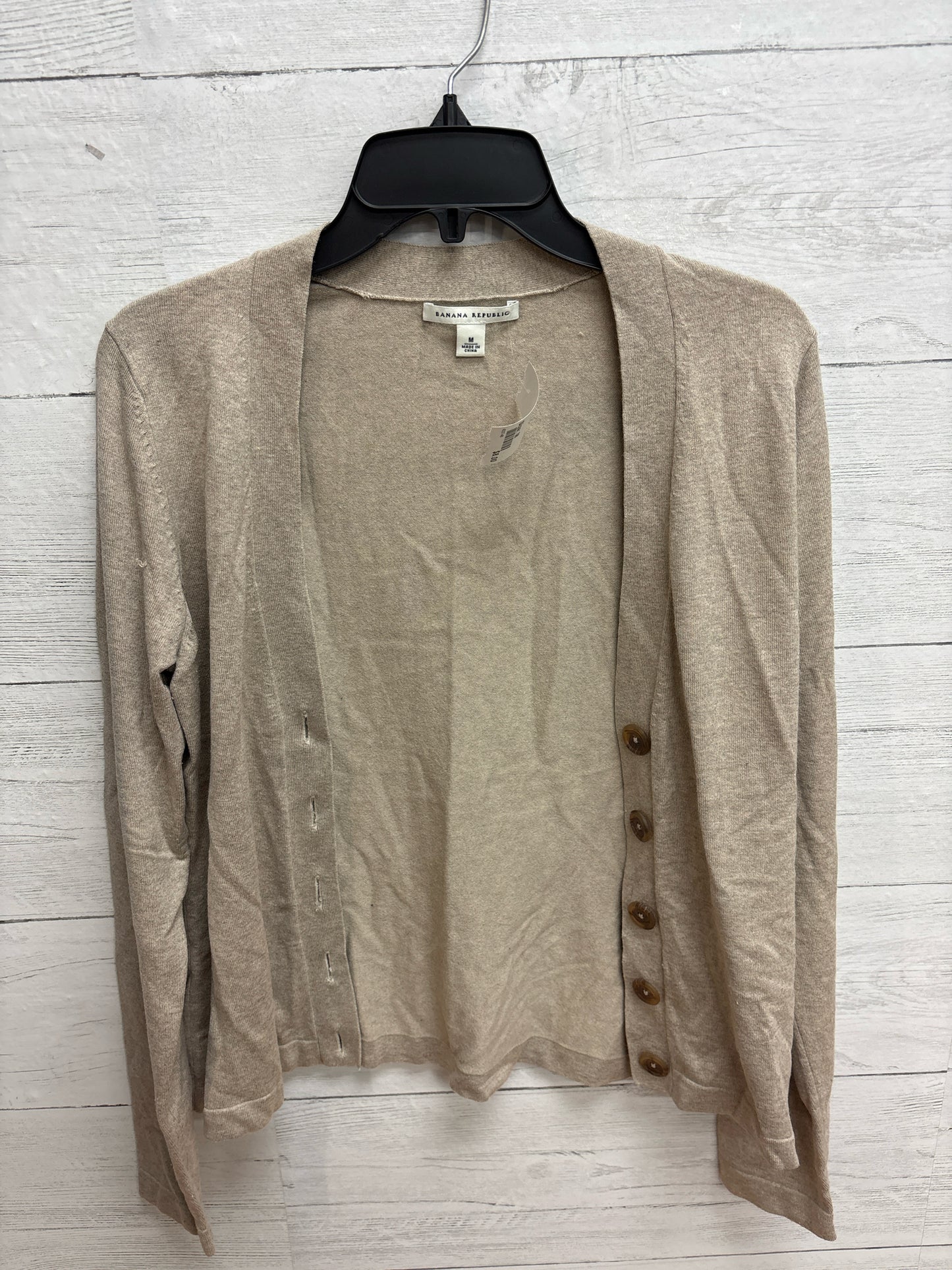 Size M Banana Republic Tan Womens Cardigan