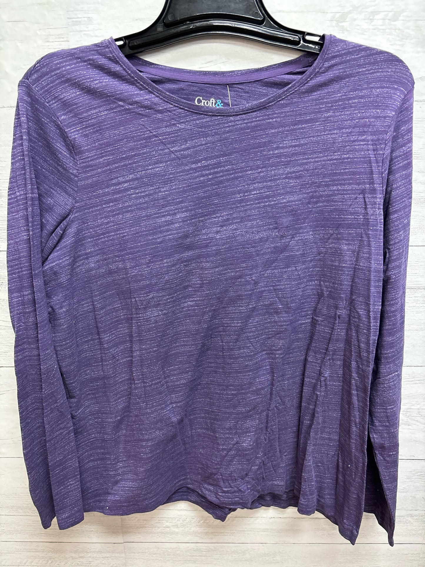Size XXL Croft & Barrow Purple Womens Shirt